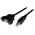StarTech.com 3 ft Panel Mount USB Cable A to B - F/M