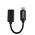 StarTech.com Black Micro USB to Apple 8-pin Lightning Connector Adapter for iPhone / iPod / iPad