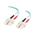 C2G 5m SC-SC 10Gb 50/125 OM3 Duplex Multimode PVC Fibre Optic Cable (LSZH) - Aqua