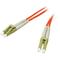 C2G 15m LC-LC 62.5/125 OM1 Duplex Multimode PVC Fibre Optic Cable (LSZH) - Orange