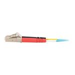 C2G 5m LC-LC 10Gb 50/125 OM3 Duplex Multimode PVC Fibre Optic Cable (LSZH) - Aqua