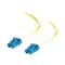 C2G 5m LC-LC 9/125 OS1 Duplex Singlemode PVC Fibre Optic Cable (LSZH) - Yellow