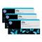 HP 771C 3-pack 775-ml Light Cyan Designjet Ink Cartridges