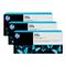 HP 771C 3-pack 775-ml Light Gray Designjet Ink Cartridges