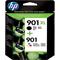 HP 901 High Yield Black & Standard Capacity Colour Ink Cartridge
