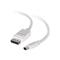C2G 3m Mini DisplayPort to DisplayPort Adapter Cable M/M - White