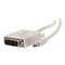 C2G 2m Mini DisplayPort Male to Single Link DVI-D Male Adapter Cable - White