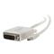 C2G 3m Mini DisplayPort Male to Single Link DVI-D Male Adapter Cable - White