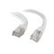 C2G 0.5m Cat6a Booted Shielded (SSTP) Network Patch Cable – White