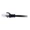 C2G 0.3m Cat6 Booted Unshielded (UTP) Network Patch Cable – Black