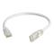 C2G 0.3m Cat6 Booted Unshielded (UTP) Network Patch Cable – White