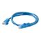 C2G 50m Cat6 Booted Unshielded (UTP) Network Patch Cable – Blue