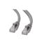C2G 0.3m Cat5e Booted Unshielded (UTP) Network Patch Cable – Grey