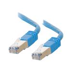 C2G 100m Cat5e Non-Booted Shielded (STP) Network Patch Cable - Blue