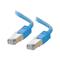 C2G 100m Cat5e Non-Booted Shielded (STP) Network Patch Cable - Blue
