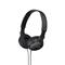 Sony Overhead Headphones Black 1.2m Flat Cord