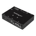 StarTech.com 2x1 VGA + HDMI to VGA Converter Switch w/ Priority Switching – 1080p