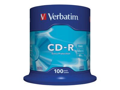 Verbatim Datalife 48/52x Spindle 100PK