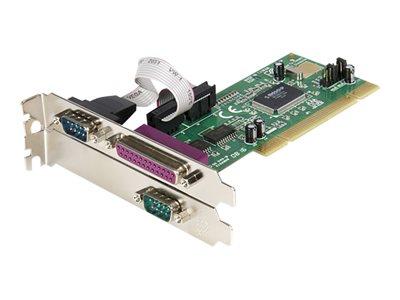 StarTech.com 2S1P PCI Serial Parallel Combo Card with 16550 UART