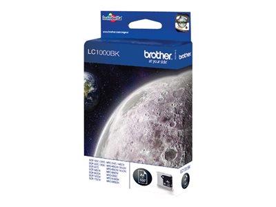 Brother LC1000BK - Print cartridge - 1 x black
