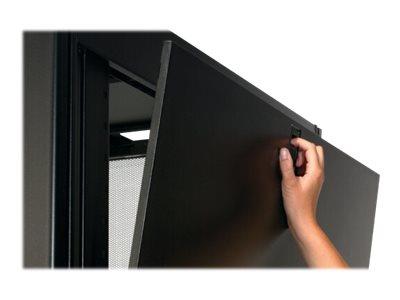 APC NetShelter SX Enclosure with Sides - Rack - black - 42U - 19"