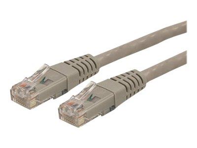 StarTech.com 50 ft Cat 6 Gray Molded RJ45 UTP Gigabit Cat6 Patch Cable