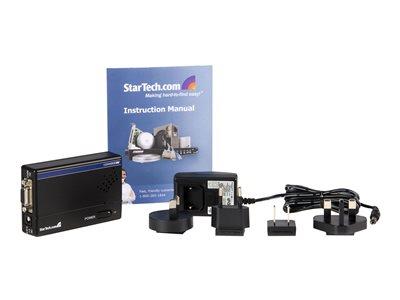 StarTech.com High Resolution VGA to Composite (RCA) or S-Video Converter - PC to TV