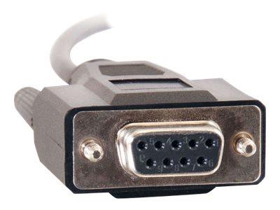 C2G 5m DB9 F/F Cable - Black