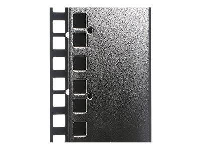 StarTech.com 25U Adjustable Depth 4 Post Open Frame Server Rack Cabinet
