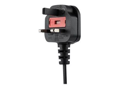 StarTech.com 6 ft Laptop Power Cord 2 Slot for UK