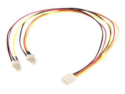 StarTech.com 12in TX3 Fan Power Splitter Cable