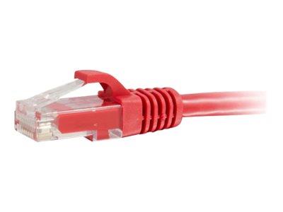 C2G 1m Cat6 550 MHz Snagless Patch Cable - Red
