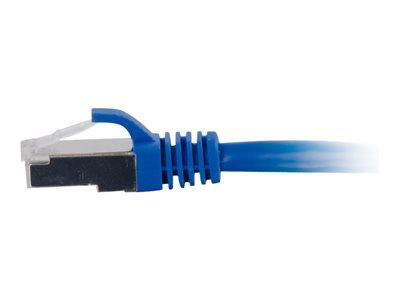 C2G 3m Shielded Cat5E Moulded Patch Cable - Blue