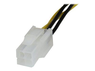 StarTech.com 8in ATX12V 4 Pin P4 CPU Power Extension Cable - M/F
