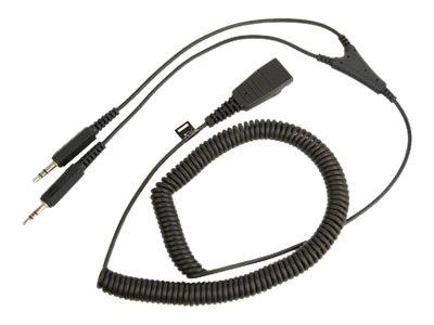 Jabra GN Soundcord QD To 2 X 3.5mm Jack Plus