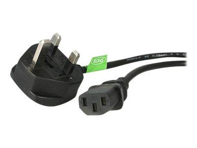 StarTech.com 6 ft Standard UK Computer Power Cord