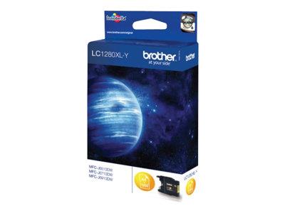 Brother LC1280XLY - Print cartridge - 1 x yellow - 1200 pages