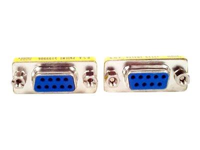 StarTech.com Slimline DB9 Serial Gender Changer - F/F