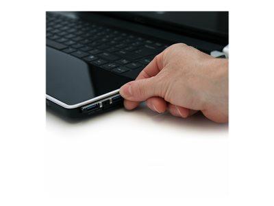 StarTech.com 2 Port Flush Mount ExpressCard 54mm SuperSpeed USB 3.0 Card Adapter with UASP Support