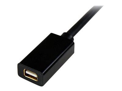 StarTech.com 3 ft Mini DisplayPort 1.2 Video Extension Cable M/F - Mini DisplayPort 4k
