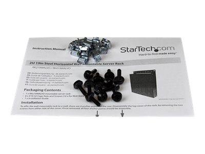 StarTech.com 4U 19in Steel Horizontal Wall Mountable Server Rack