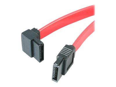 StarTech.com 12in SATA to Left Angle SATA Serial ATA Cable