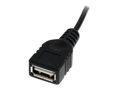 StarTech.com 1 ft Mini USB 2.0 Cable - USB A to Mini B F/M