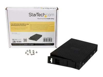 StarTech.com 2.5in SATA/SAS SSD/HDD to 3.5in SATA Hard Drive Converter
