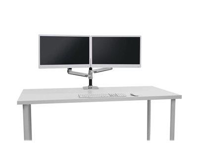 Ergotron LX Dual Stacking Arm - mounting kit - for 2 LCD displays or LCD display and notebook