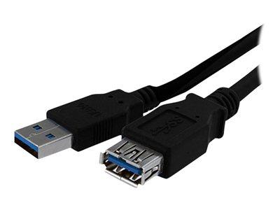 StarTech.com 1m Black SuperSpeed USB 3.0 Extension Cable A to A - M/F