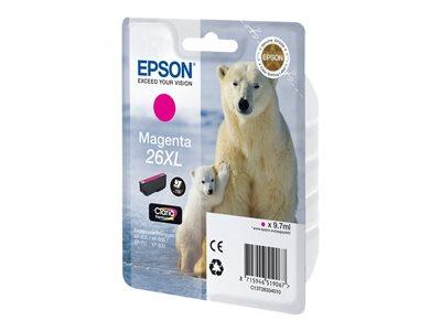 Epson Singlepack Magenta 26XL Claria Premium Ink