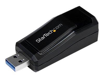 StarTech.com USB 3.0 to Gigabit Ethernet NIC Network Adapter – 10/100/1000 Mbps