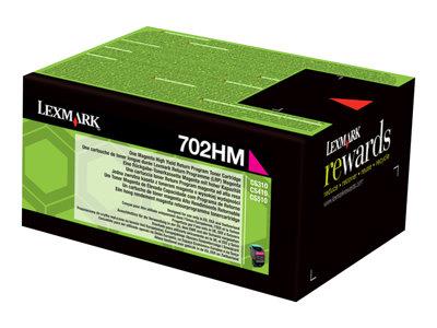 Lexmark High Yield Return Program Magenta Toner 3K