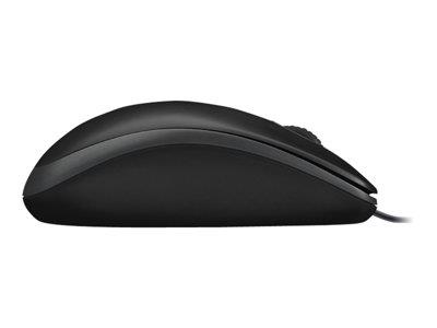 Logitech B100 Optical Mouse Black